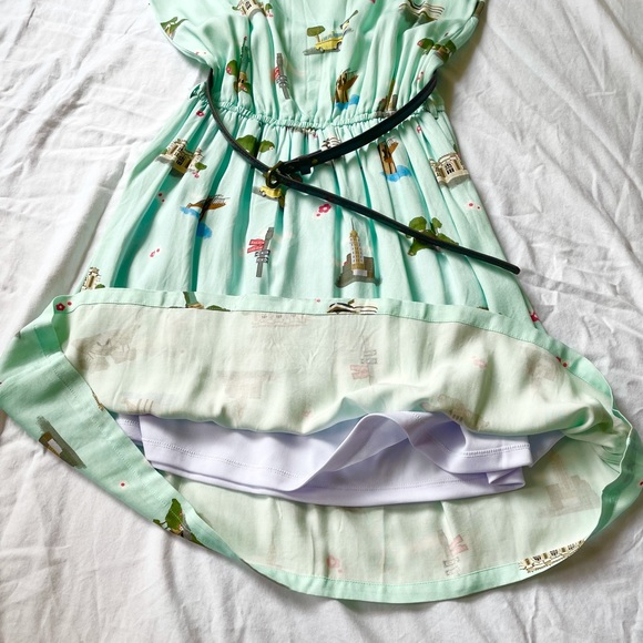 Vintage Style Cap Sleeve Dress - Picture 2 of 3